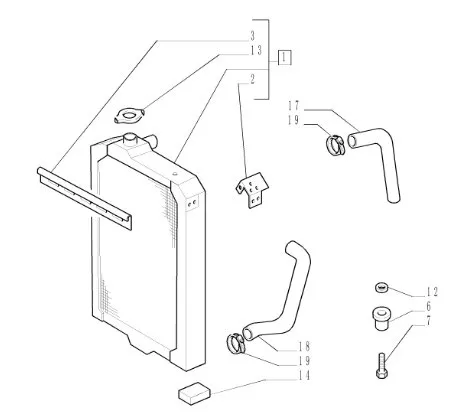 87352188 - радиатор